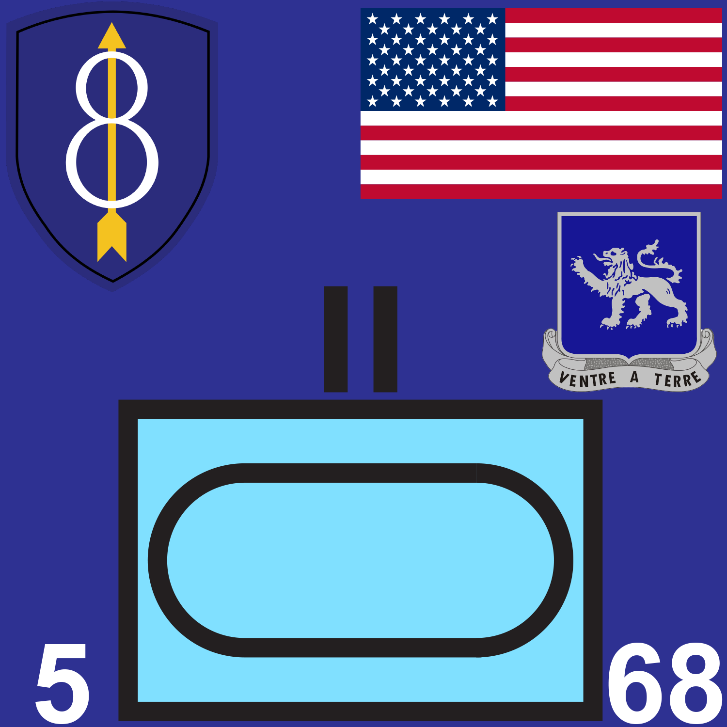 BLU 5-68 AR short v1